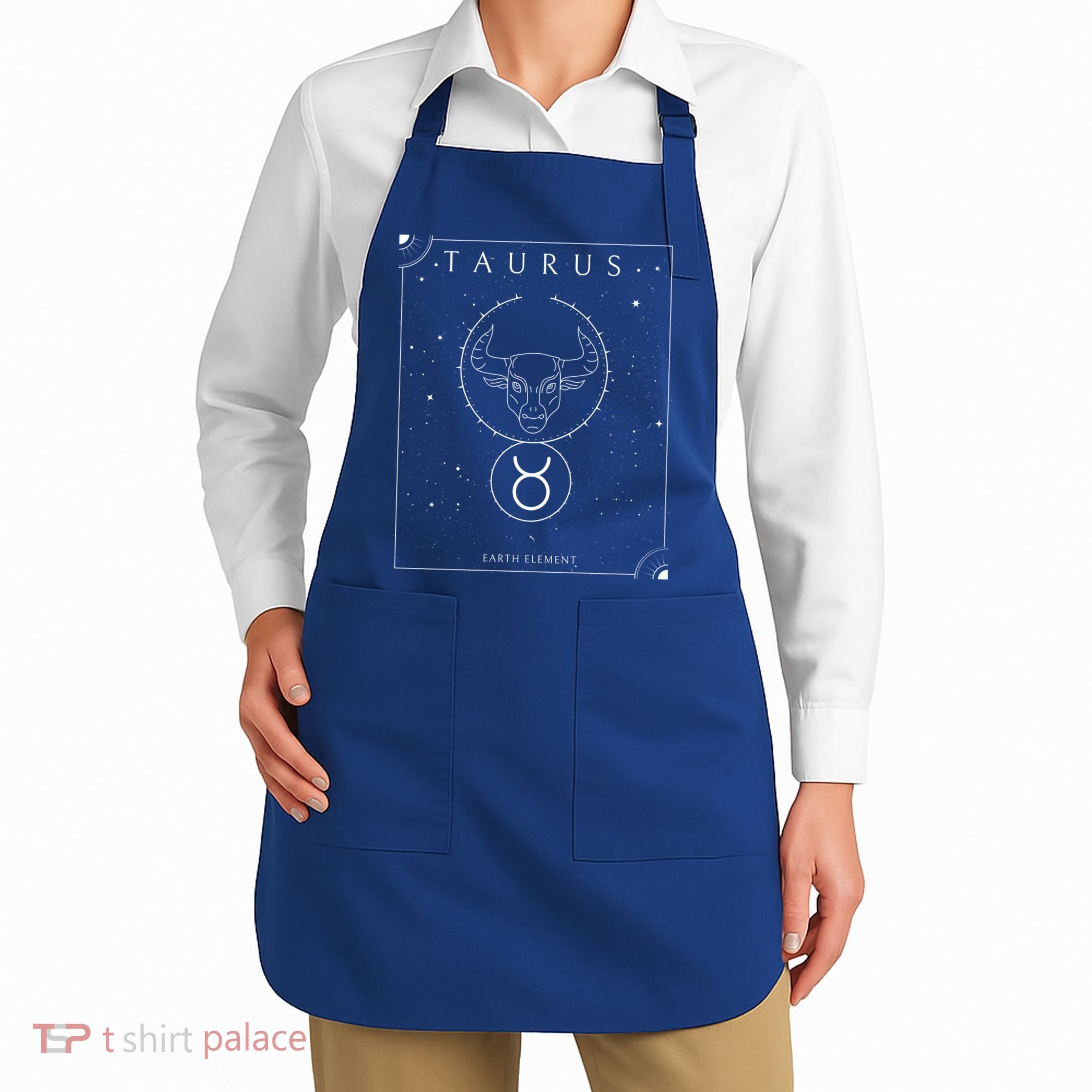 Taurus Earth Elet Zodiac Cute Gift Apron