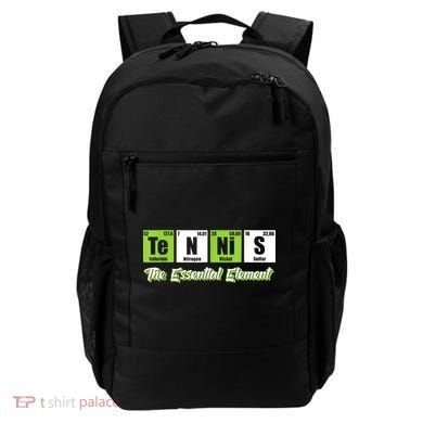 The Essential Element Funny Love Tennis Sience Backpack