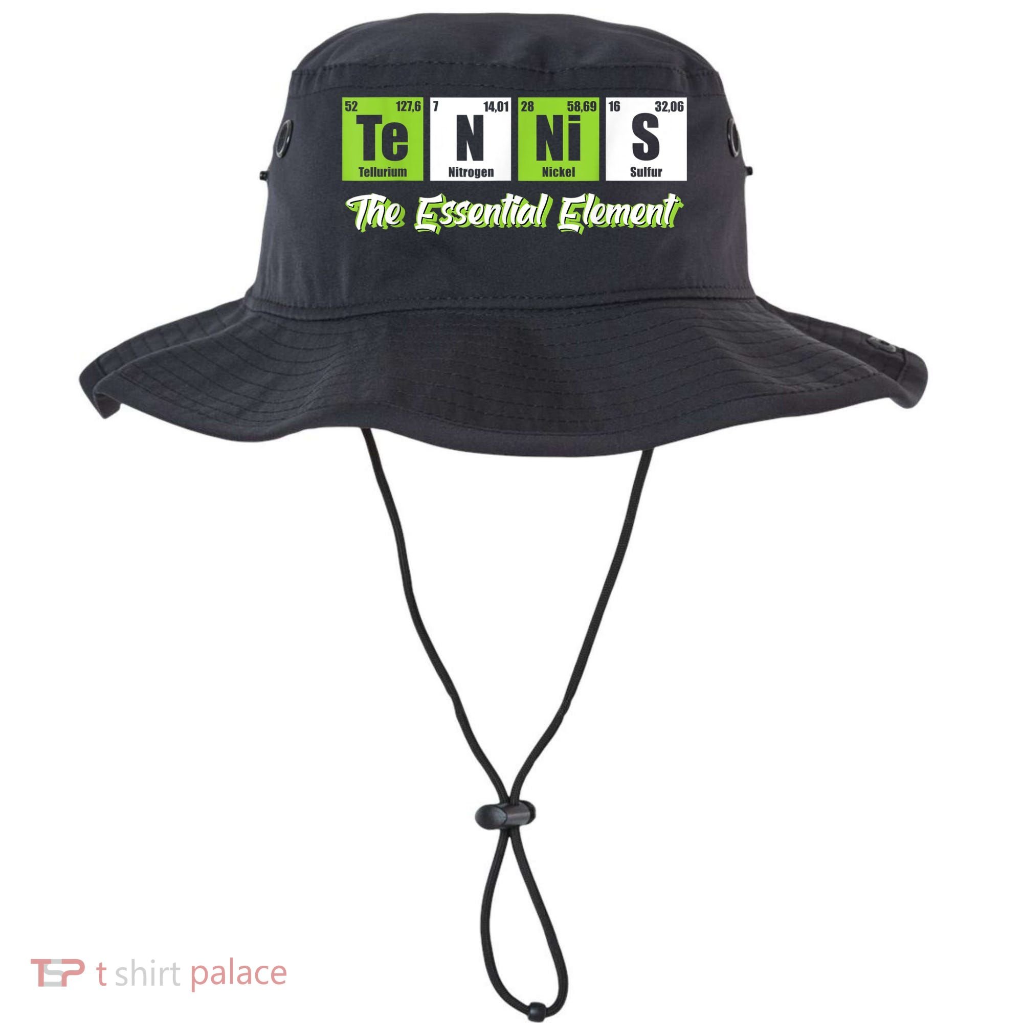 The Essential Element Funny Love Tennis Sience Bucket Hat