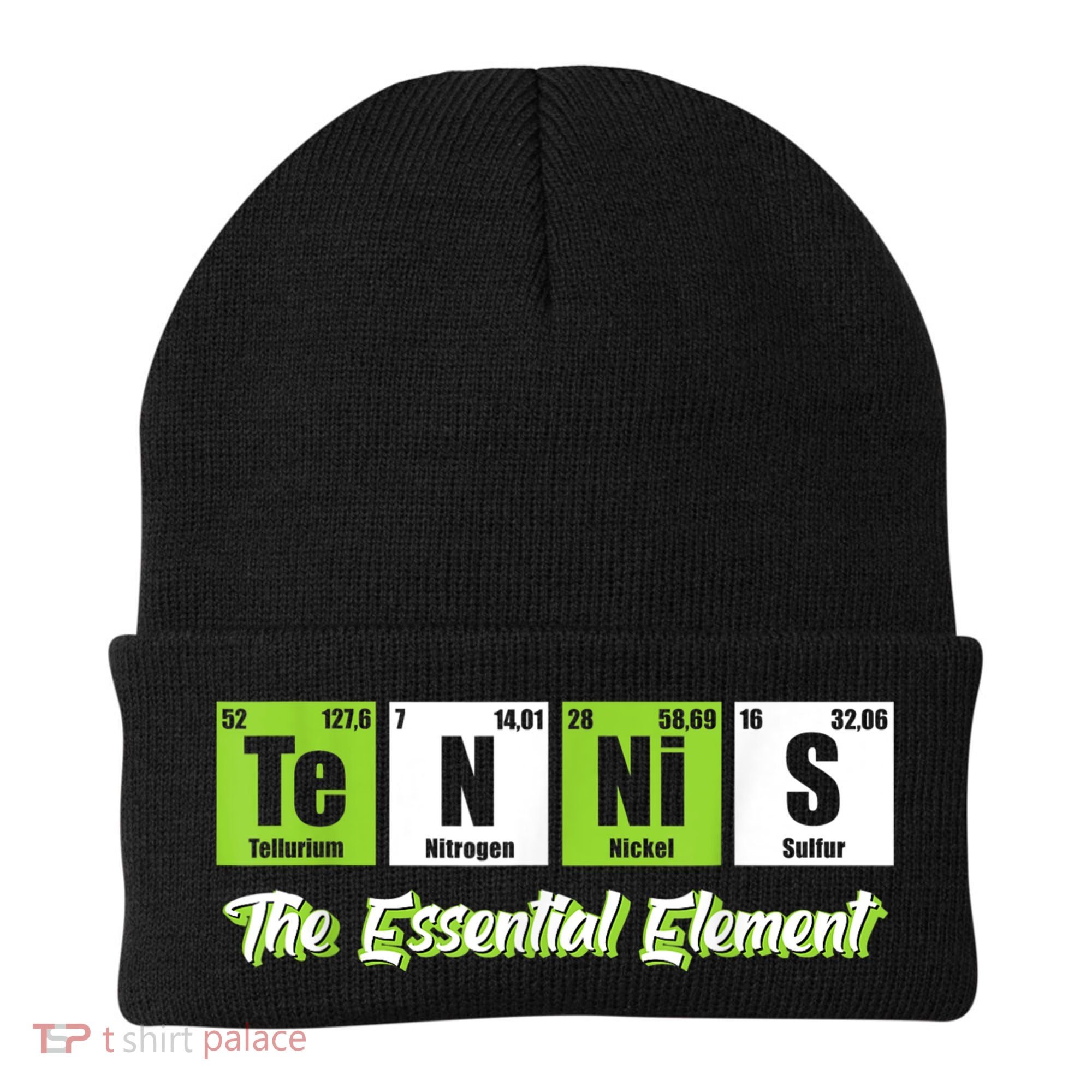 The Essential Element Funny Love Tennis Sience Beanie