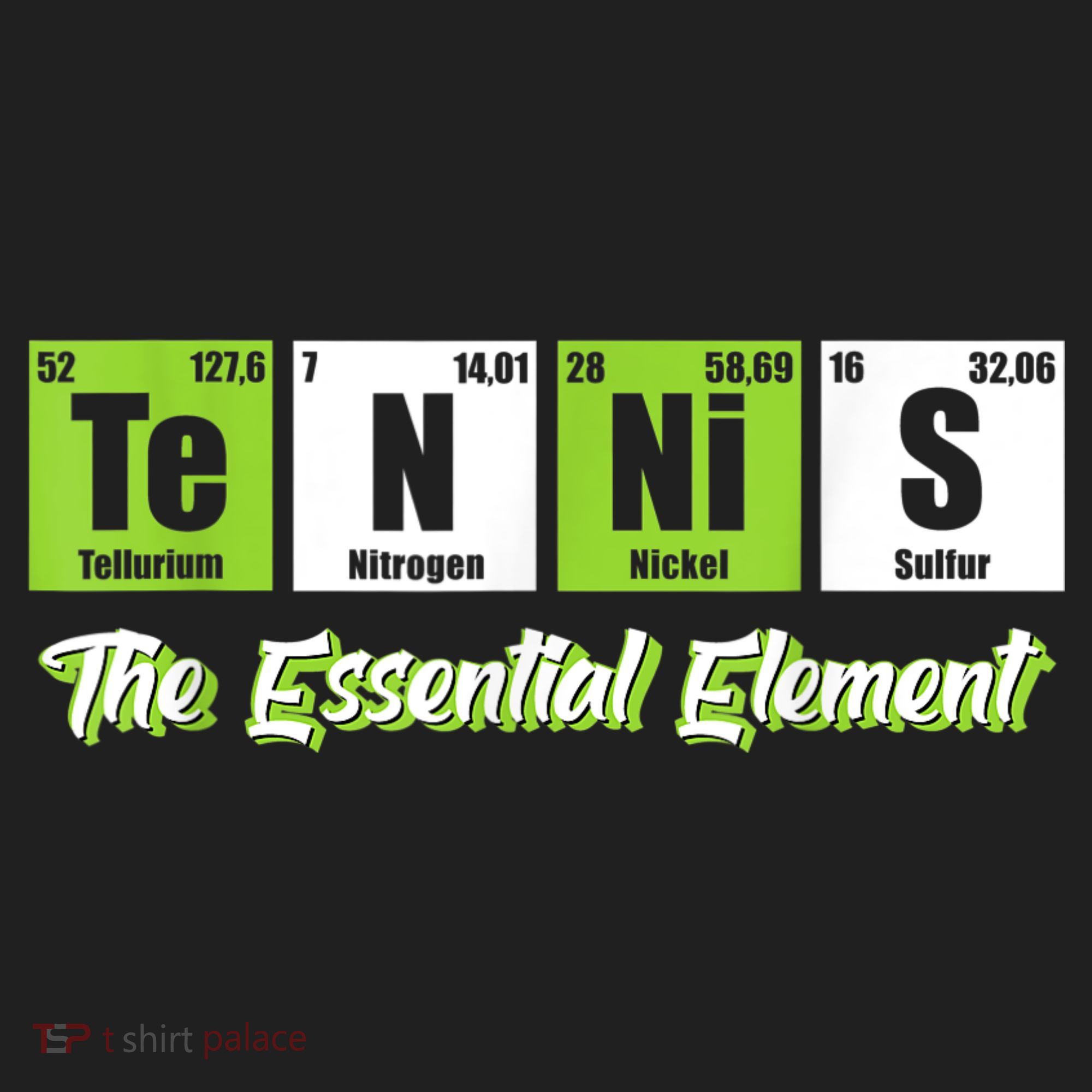 The Essential Element Funny Love Tennis Sience Beanie