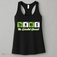 The Essential Element Funny Love Tennis Sience Women's Tank Top thumb 3