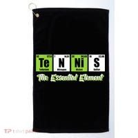 The Essential Element Funny Love Tennis Sience Golf Towel thumb 0