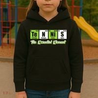 The Essential Element Funny Love Tennis Sience Kids Hoodie thumb 3