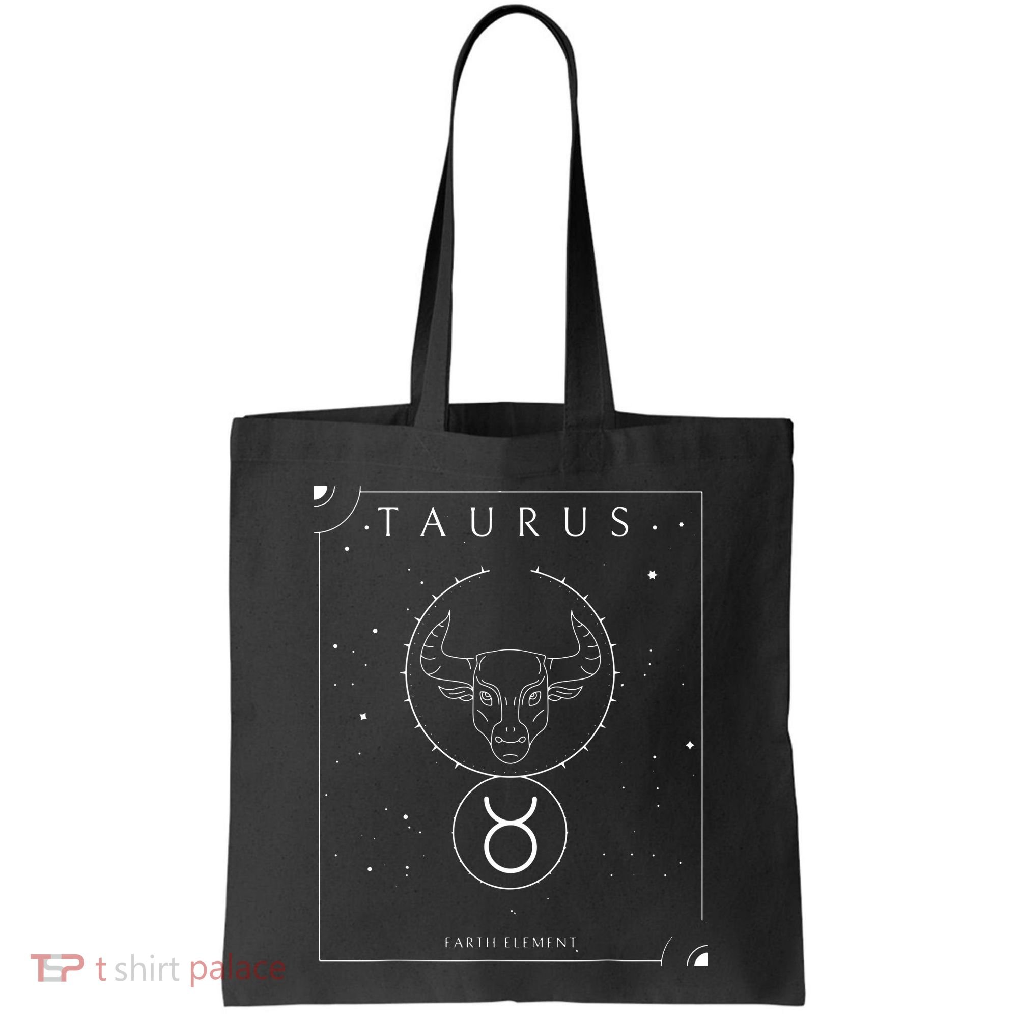 Taurus Earth Element Zodiac Tote Bag