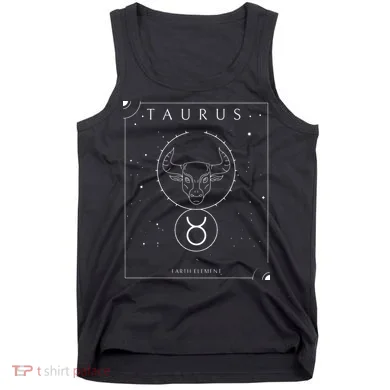 Taurus Earth Element Zodiac Tank Top