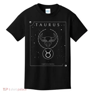 Taurus Earth Element Zodiac Kids T-Shirt