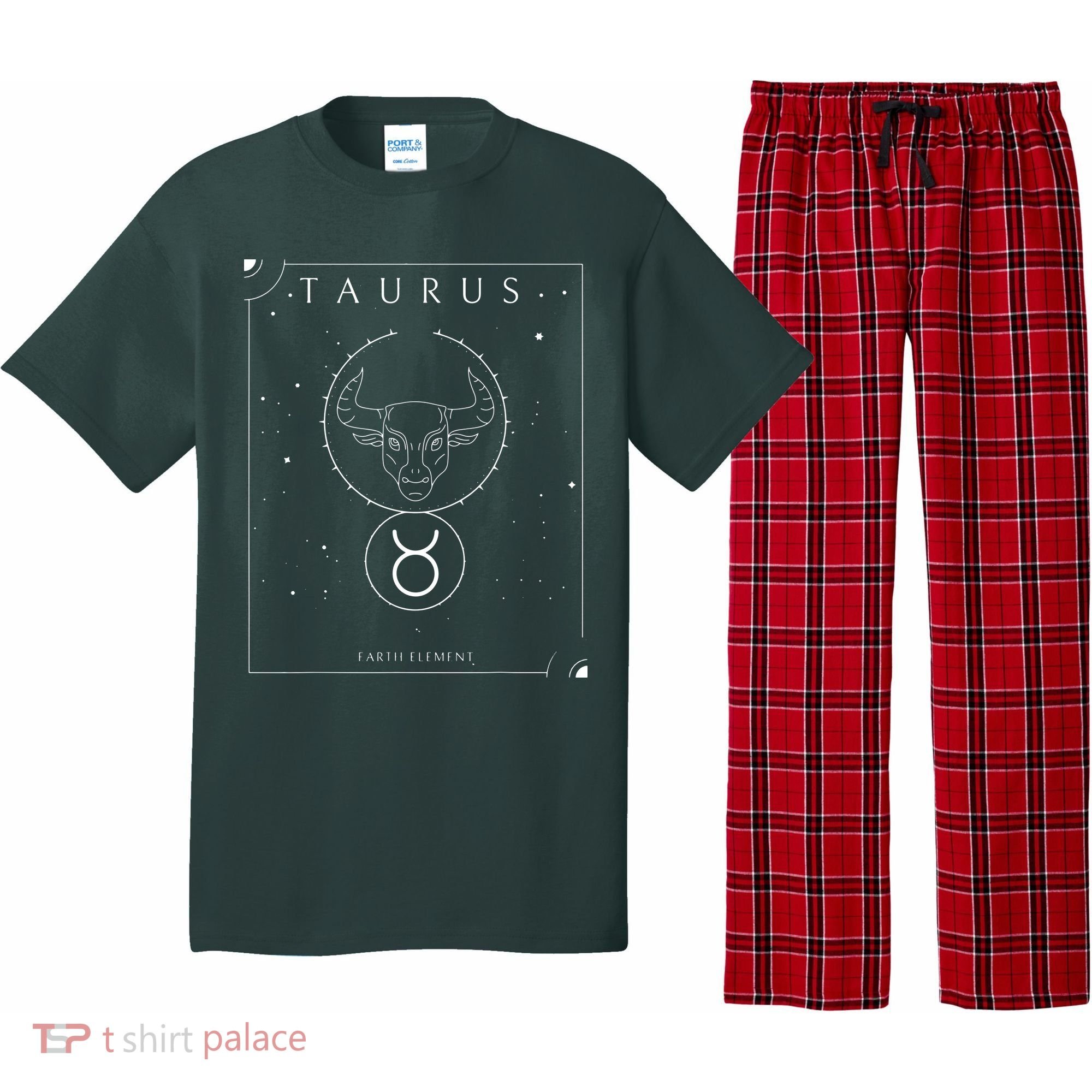 Taurus Earth Element Zodiac Pajama Set