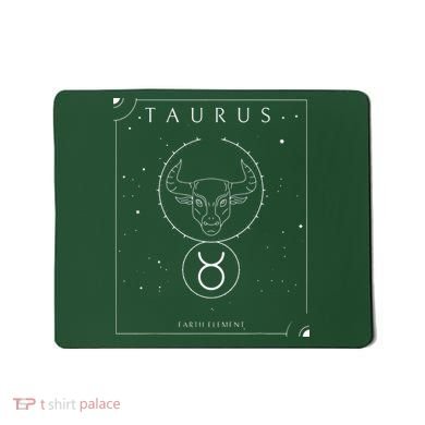 Taurus Earth Element Zodiac Mousepad