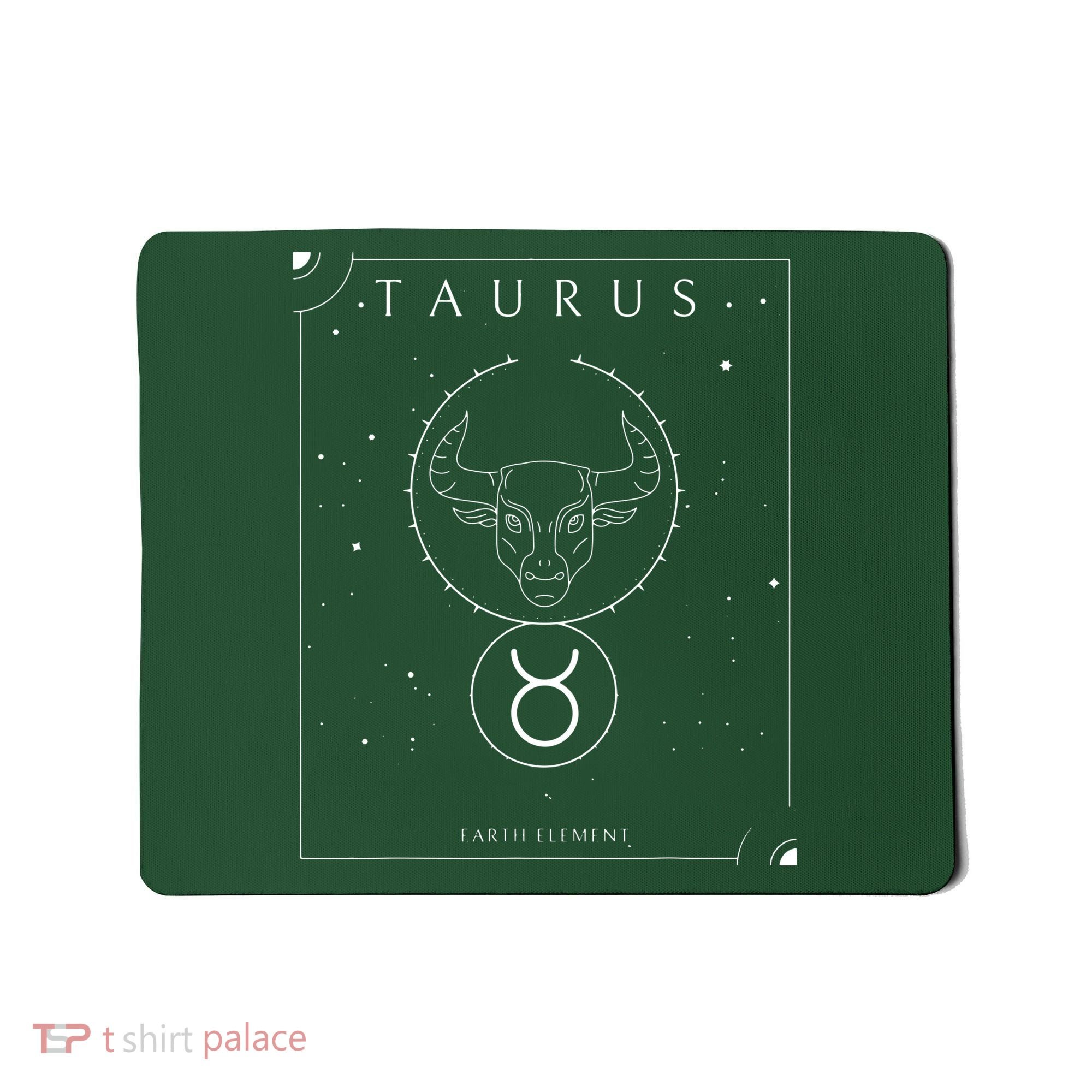 Taurus Earth Element Zodiac Mousepad