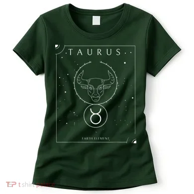 Taurus Earth Element Zodiac Women's T-Shirt
