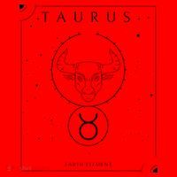 Taurus Earth Element Zodiac Santa Hat thumb 1