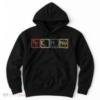 Techno Elements Festival Dark Techno Rave Hoodie thumb 0