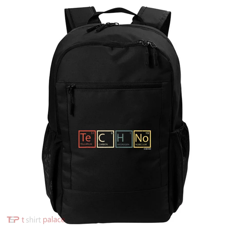 Techno Elements Festival Dark Techno Rave Backpack