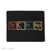 Techno Elements Festival Dark Techno Rave Mousepad thumb 0