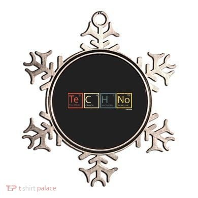 Techno Elements Festival Dark Techno Rave Ornament