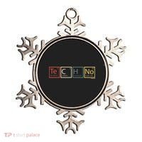 Techno Elements Festival Dark Techno Rave Ornament thumb 0
