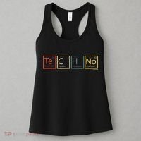 Techno Elements Festival Dark Techno Rave Women's Tank Top thumb 3