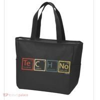 Techno Elements Festival Dark Techno Rave Tote Bag thumb 3