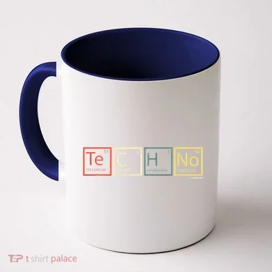 Techno Elements Festival Dark Techno Rave Coffee Mug