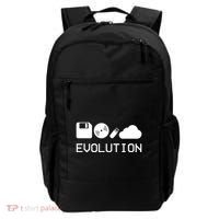 Technology Evolution Floppy Disk To The Cloud Backpack thumb 0