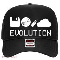 Technology Evolution Floppy Disk To The Cloud Hat thumb 0