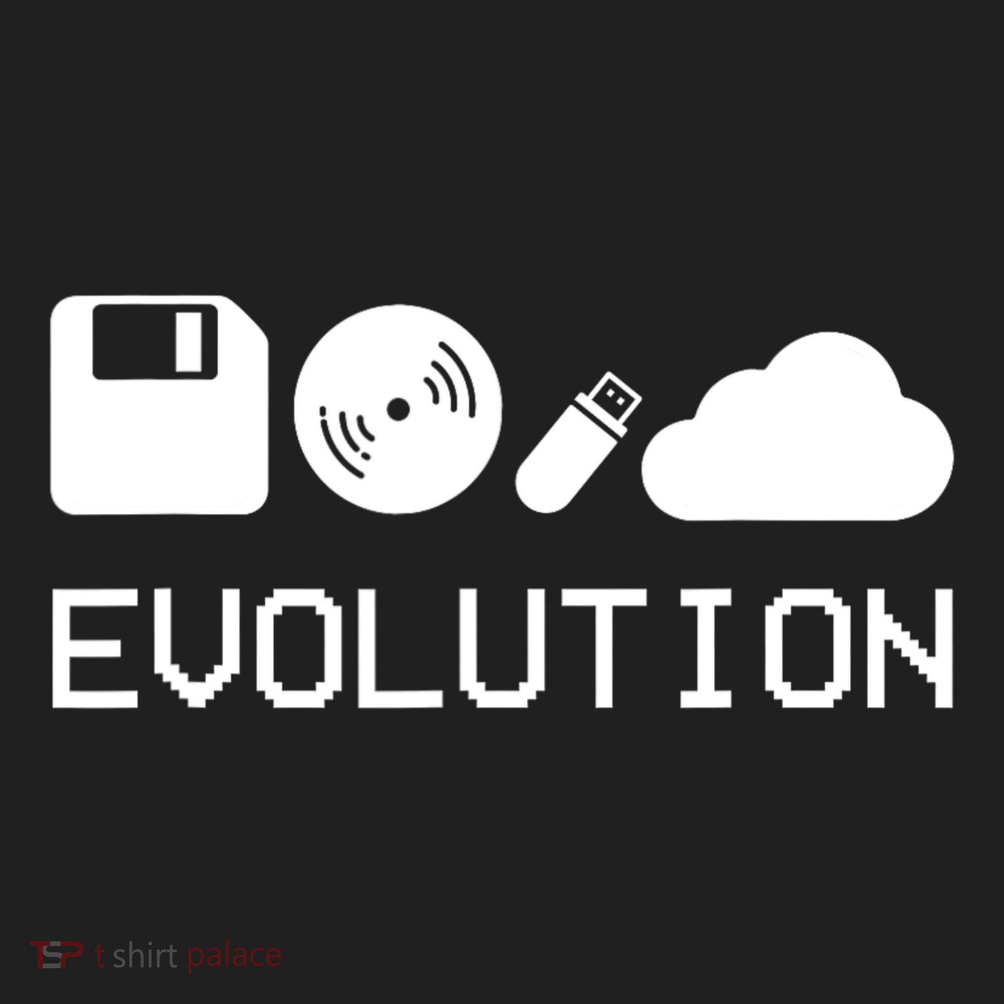 Technology Evolution Floppy Disk To The Cloud Hat