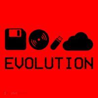Technology Evolution Floppy Disk To The Cloud Santa Hat thumb 1