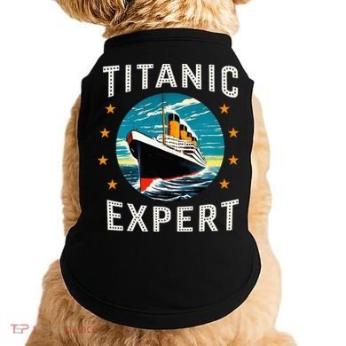 Titanic Expert Funny Rms Titanic Birthday Doggie Tank