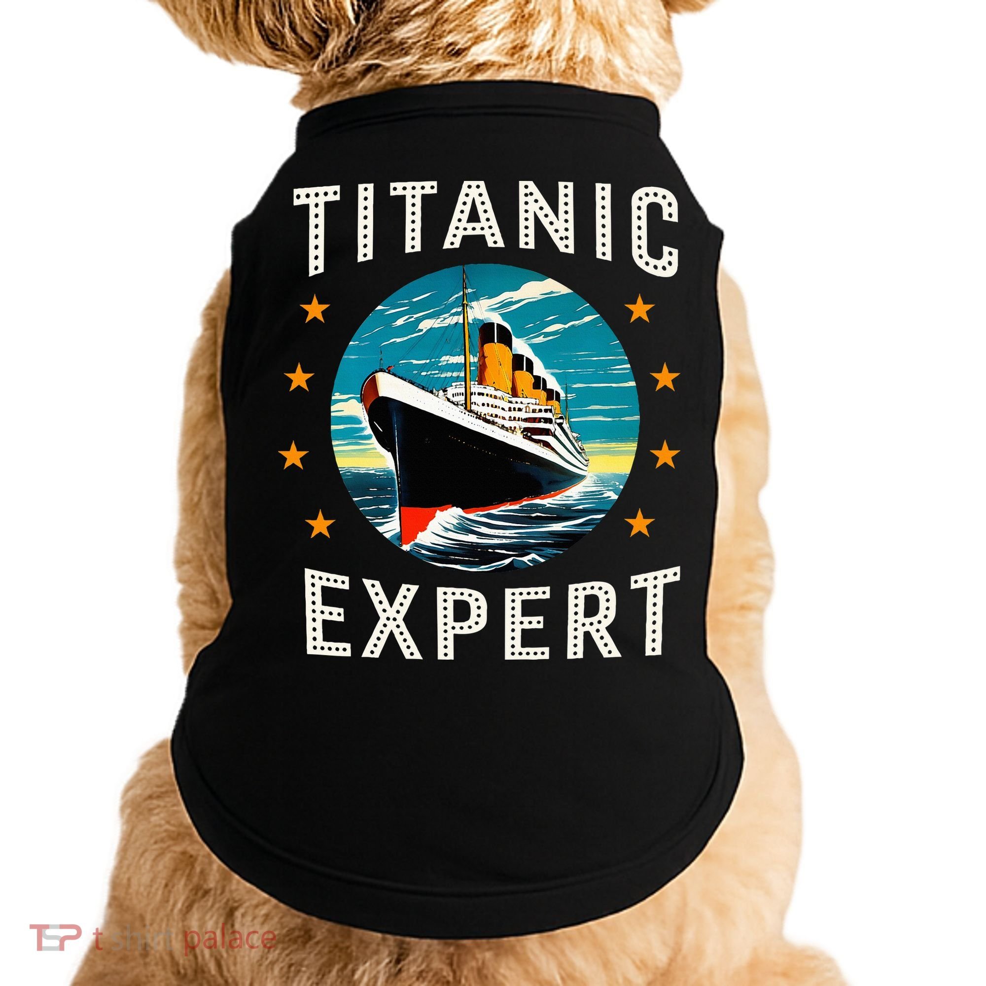 Titanic Expert Funny Rms Titanic Birthday Doggie Tank