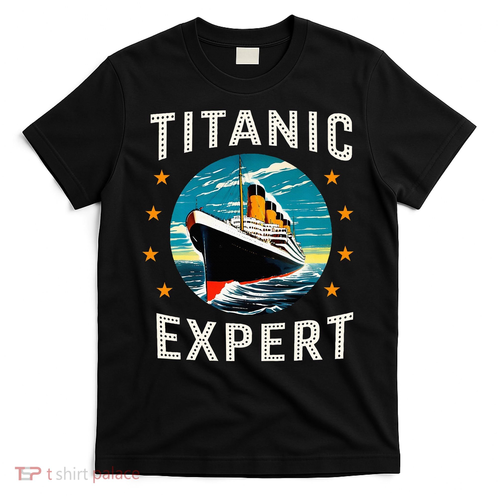 Titanic Expert Funny Rms Titanic Birthday T-Shirt