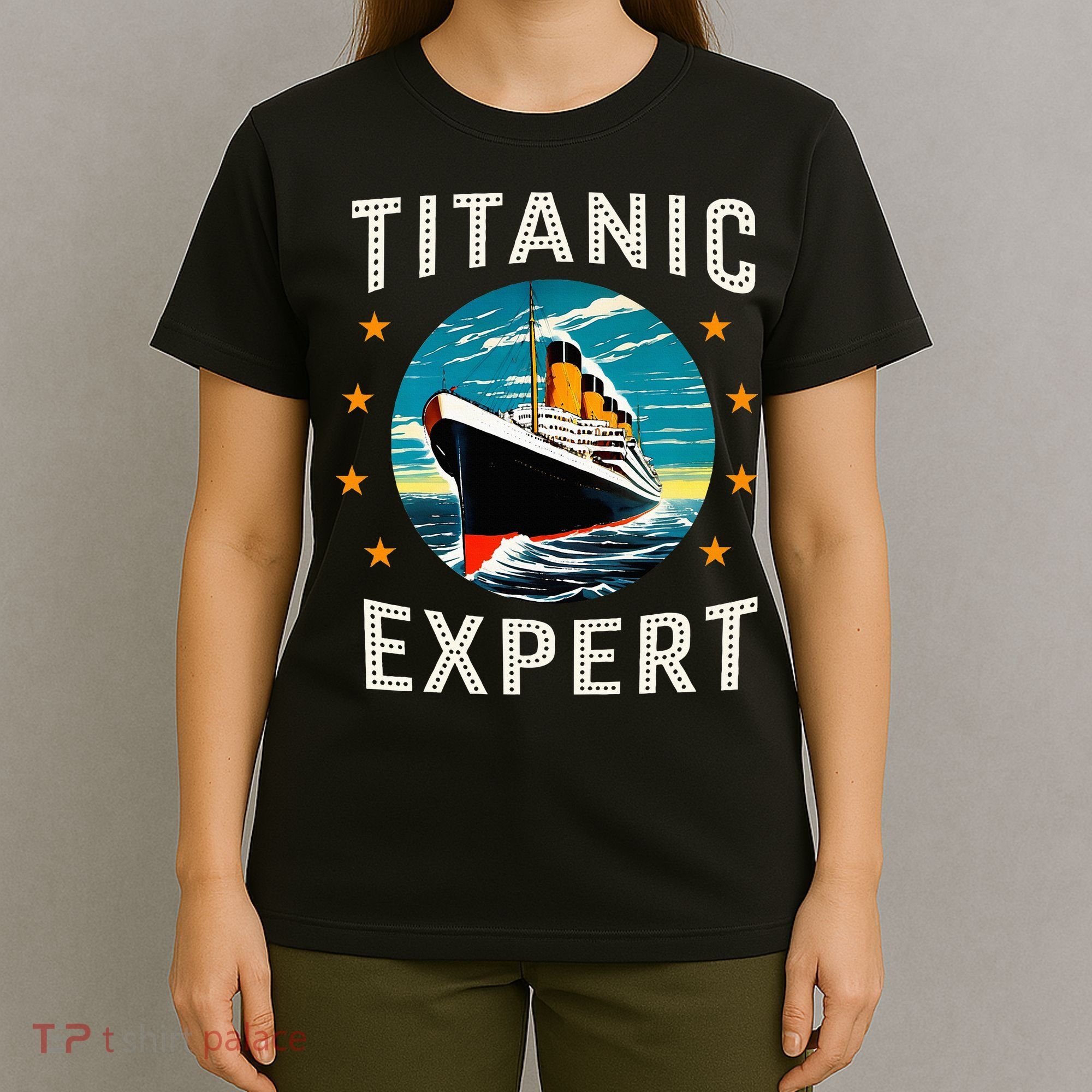 Titanic Expert Funny Rms Titanic Birthday T-Shirt