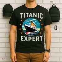 Titanic Expert Funny Rms Titanic Birthday T-Shirt thumb 6