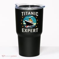 Titanic Expert Funny Rms Titanic Birthday Tumbler thumb 0