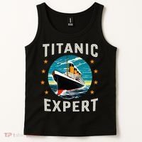 Titanic Expert Funny Rms Titanic Birthday Tank Top thumb 2