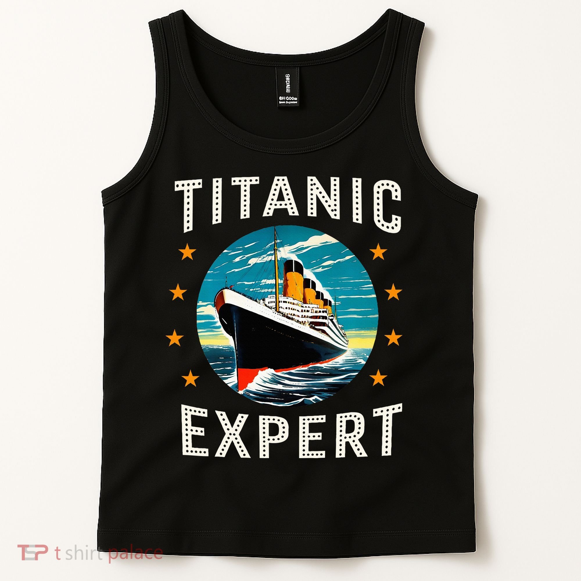 Titanic Expert Funny Rms Titanic Birthday Tank Top