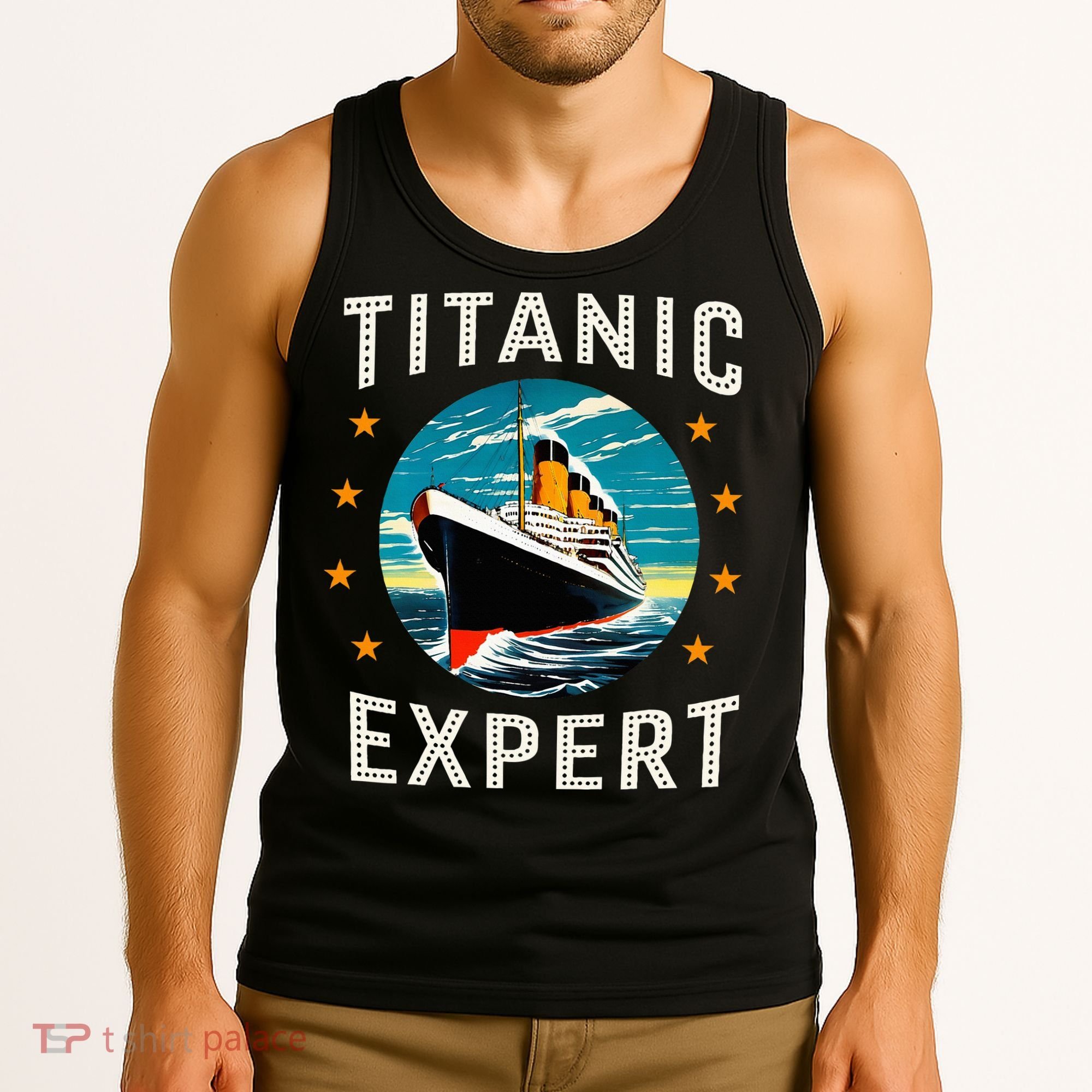 Titanic Expert Funny Rms Titanic Birthday Tank Top