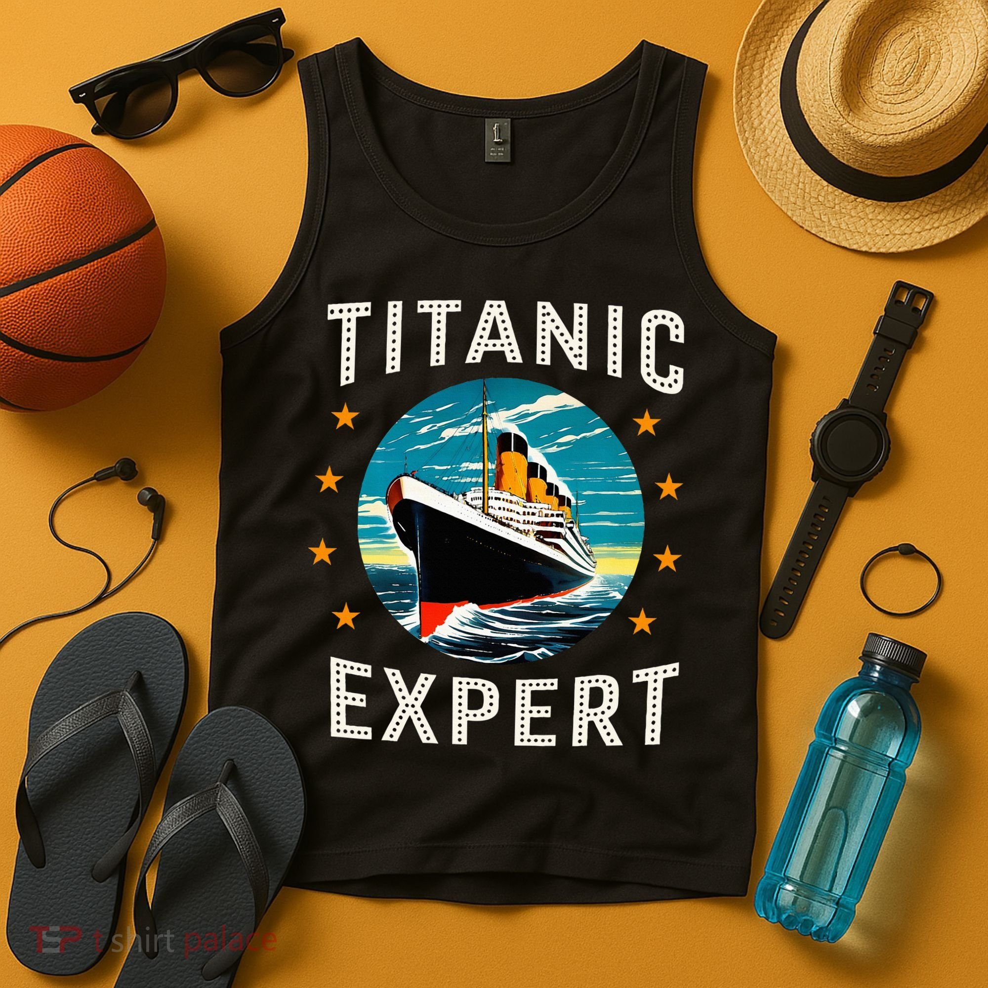 Titanic Expert Funny Rms Titanic Birthday Tank Top
