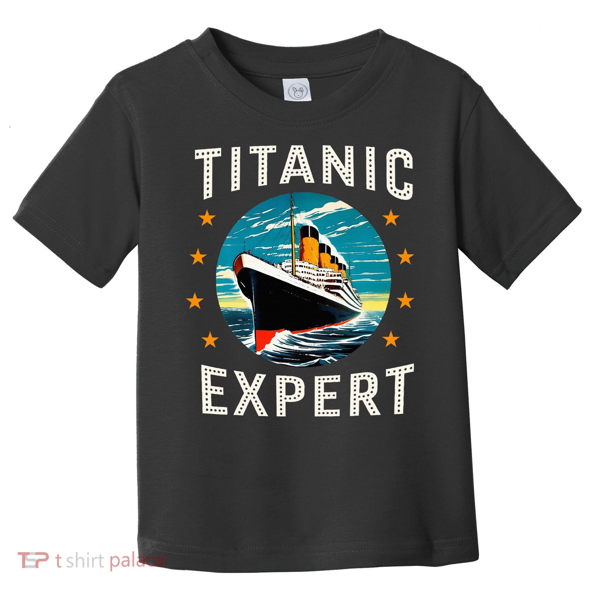 Titanic Expert Funny Rms Titanic Birthday Toddler T-Shirt