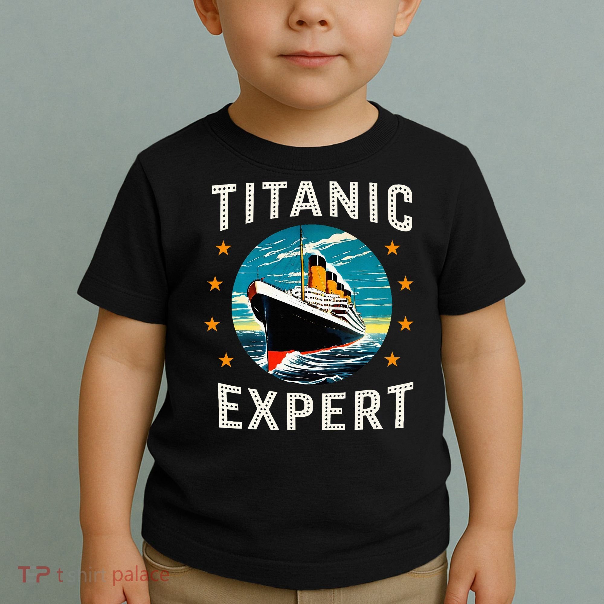 Titanic Expert Funny Rms Titanic Birthday Toddler T-Shirt