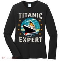 Titanic Expert Funny Rms Titanic Birthday Women's Long Sleeve Shirt thumb 0