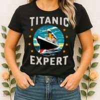 Titanic Expert Funny Rms Titanic Birthday Women's T-Shirt thumb 2