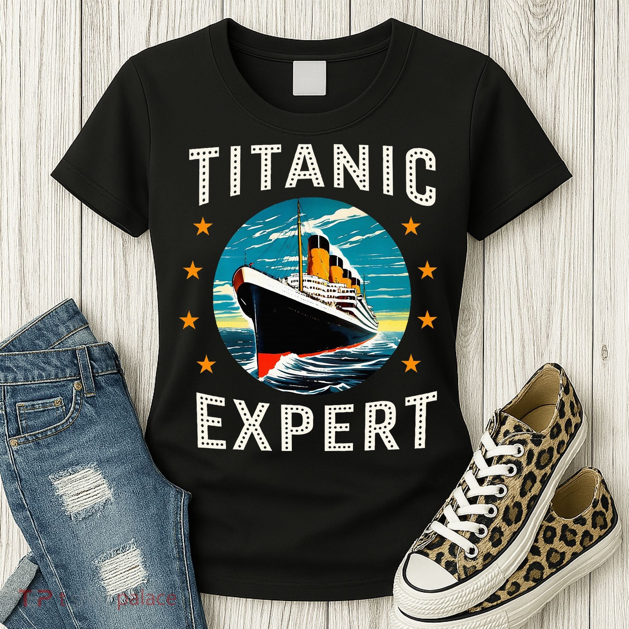 Titanic Expert Funny Rms Titanic Birthday Women's T-Shirt
