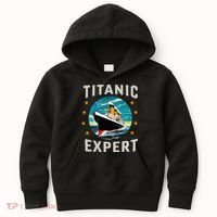 Titanic Expert Funny Rms Titanic Birthday Kids Hoodie thumb 0