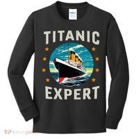 Titanic Expert Funny Rms Titanic Birthday Kids Long Sleeve Shirt thumb 0
