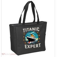 Titanic Expert Funny Rms Titanic Birthday Tote Bag thumb 2