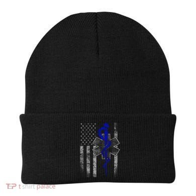 Twosided Emt / First Responder Flag Gift Cute Gift Beanie