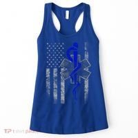 Twosided Emt / First Responder Flag Gift Cute Gift Women's Tank Top thumb 0