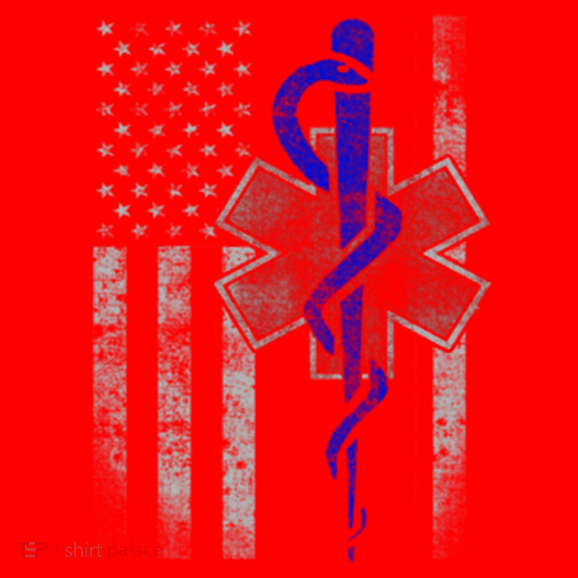 Twosided Emt / First Responder Flag Gift Cute Gift Santa Hat