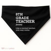 Team Eighth Grade Back To School 8th Grade Teacher Student USA-Made Doggie Bandana thumb 0